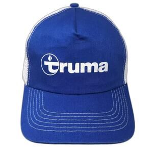 Hit Truma Trucker Hat Blue White One Size Snapback Mesh Adjustable RV Camping